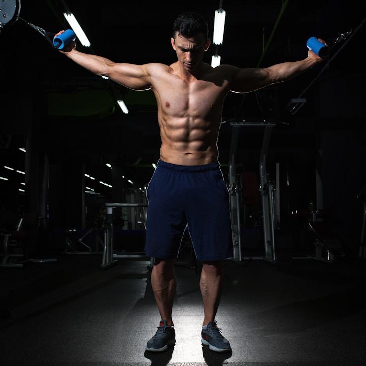 Clean and organized gym locker room facilities